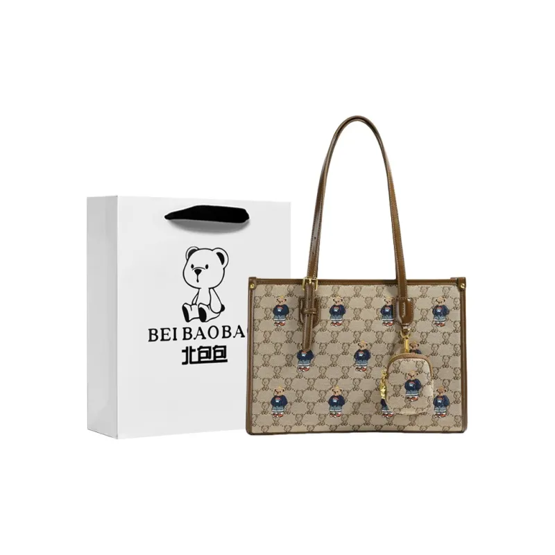 North Pack Canvas Bag, Handbag, Shoulder Bag Women's Ecru/Khaki-4