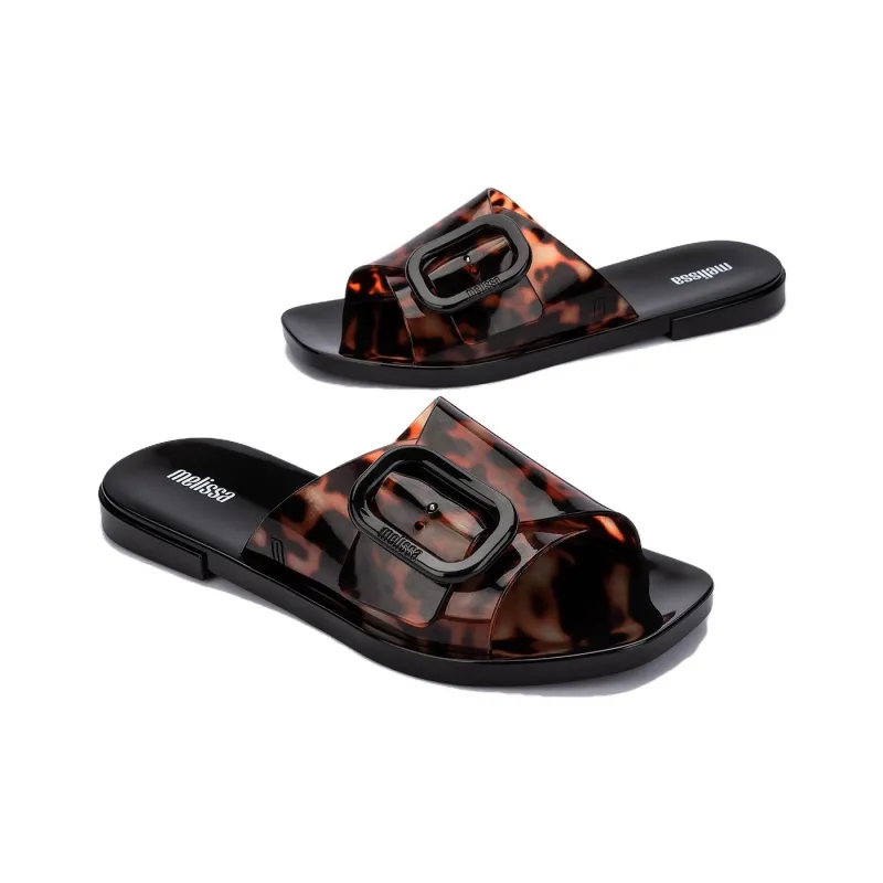Melissa Slide Slippers Women's Black/Green/Beige/Brown-1