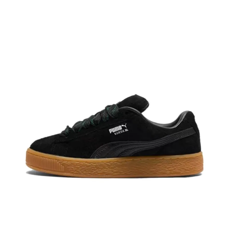 PUMA Suede Xl Flecked Black Ponderosa Pine Gum Women's-0