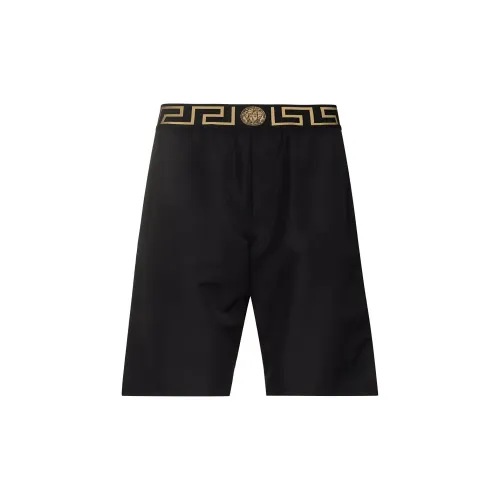 VERSACE Casual Shorts Men Black