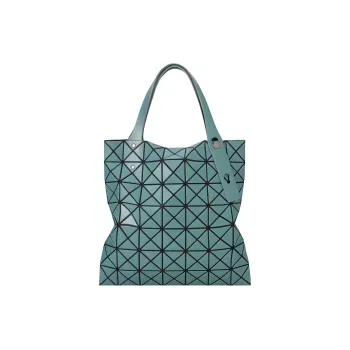 ISSEY MIYAKE Prism Polyvinyl Chloride Resin Tote Bag Shopping Bag Handbag Women's Green