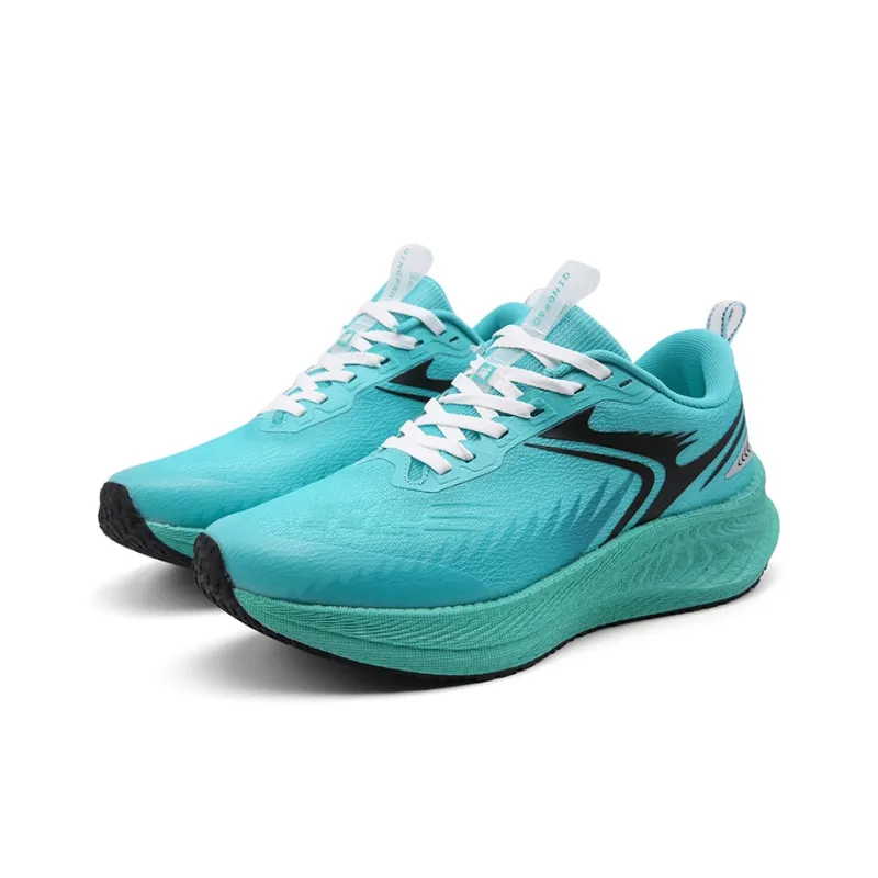 Qing Pao Running Shoes Men Low Top Black-2
