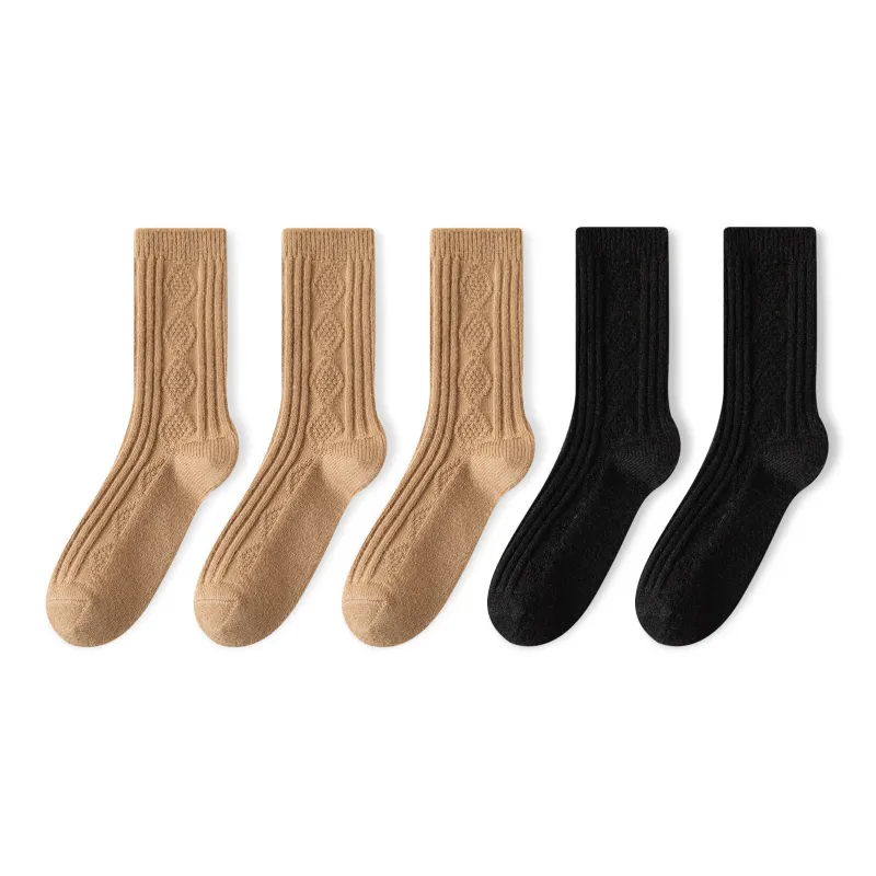 MIIOW Fruit Printing Series Mid Calf Socks Unisex Combo Set-19