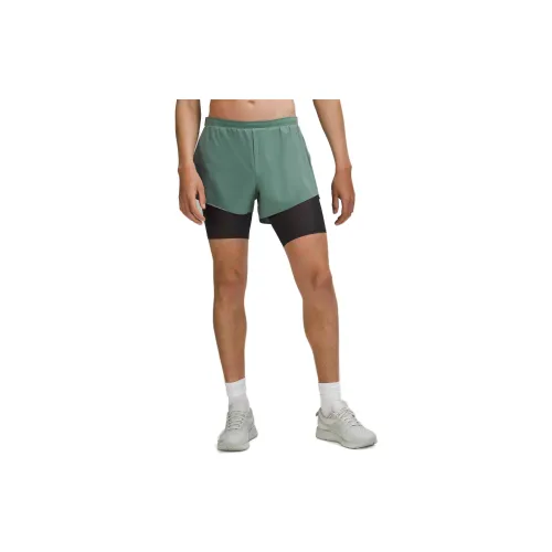 Lululemon Lightweight Series Sports Shorts Men Trendy Aqua