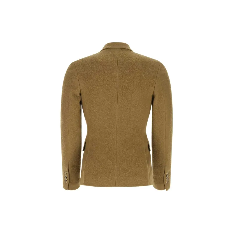 AMIRI Double-breasted Wool-blend Blazer-1