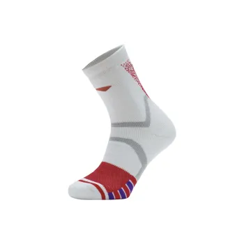 LiNing Sports Basketball Collection Knee High Socks Men's 1 Pack White