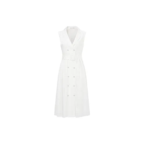 RARE Sleeveless Dresses Women's White