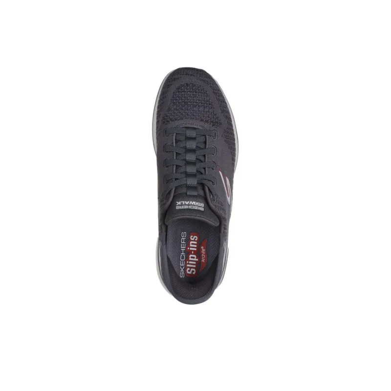 Skechers ARCH FIT 2.0 Anti Slip Wear Resistant Low Top Casual Shoes Men's Gray-2