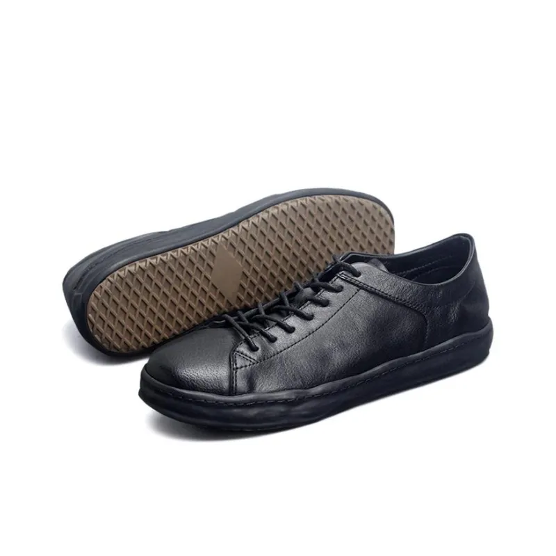 Devanro Wear-Resistant Breathable Water-Resistant Slip-Resistant Low-Top Skateboard Shoes Men's-2