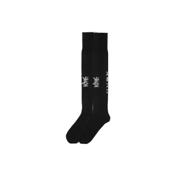 GUCCI SS23 Knee High Socks Men's 1 Pack Black