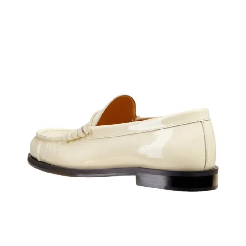 DEAR FRANCES Loafers 1.5cm Women's Light Yellow-2