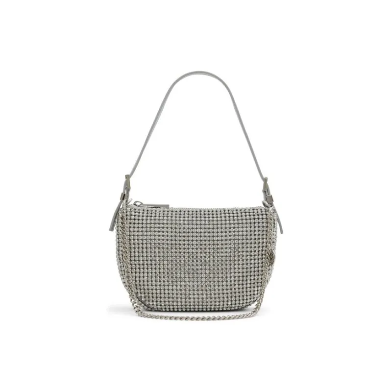 ALDO Polyester Shoulder Bag Small Size Women's Silver-0