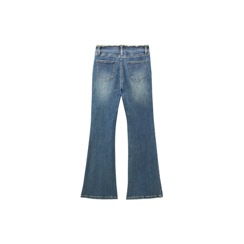 LEDIN Jeans Women's Dark Denim Blue-1