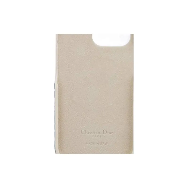 DIOR Leather Material Dior Travel Collection Juicy Print Smooth Phone Cases Compatible With IPhone 13 Pro-3