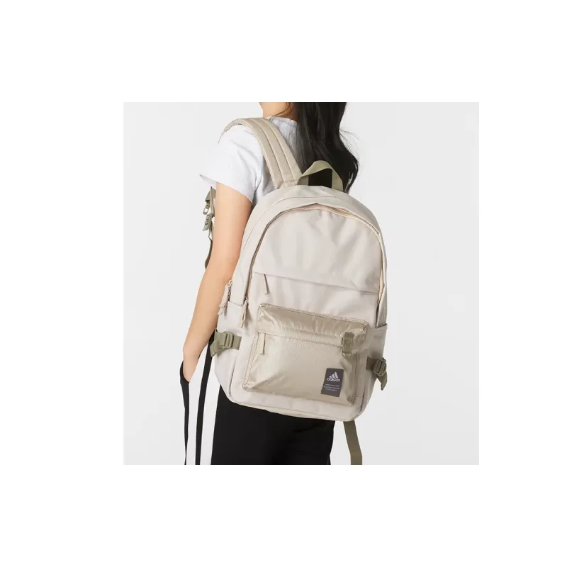 Adidas Recycled Polyester Backpack Regular Unisex Light Brown-4
