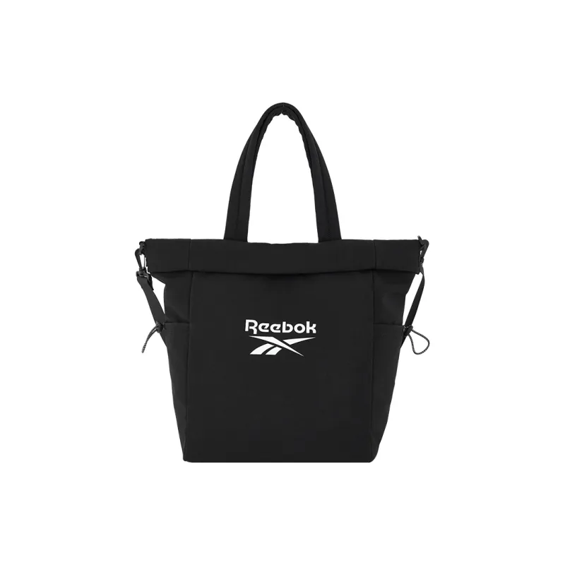 Reebok Fabric One Shoulder Crossbody Tote Regular Women's Ecru/Black/Khaki-0