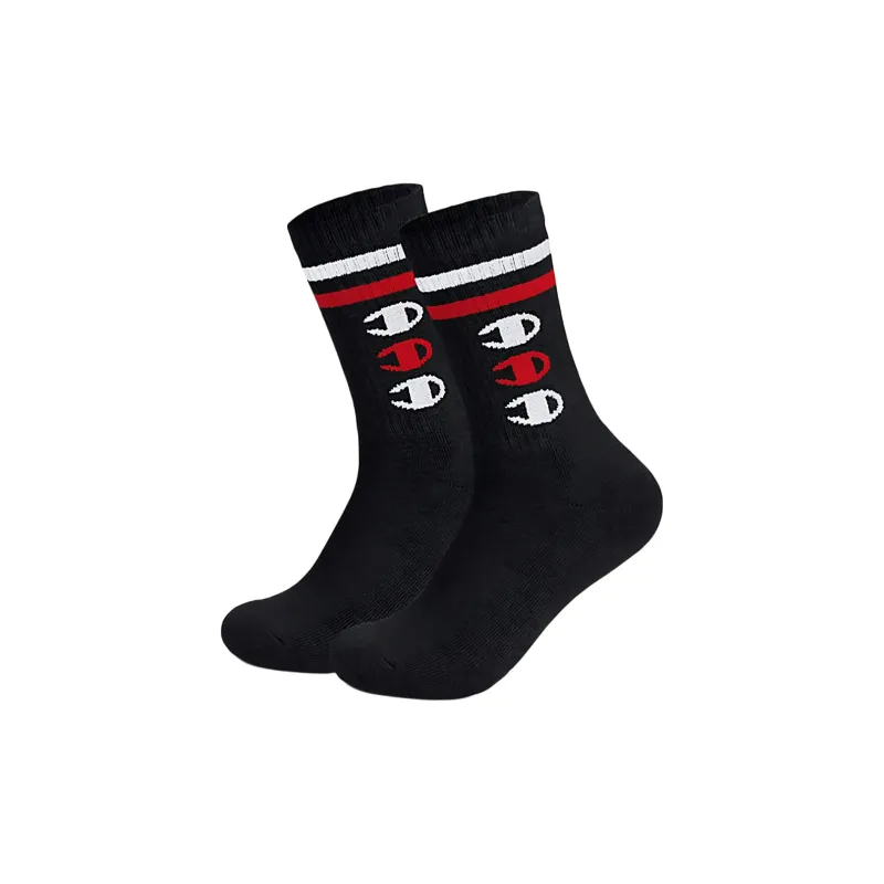 Champion Mid-Calf Socks Men's 1 Pack Black-0
