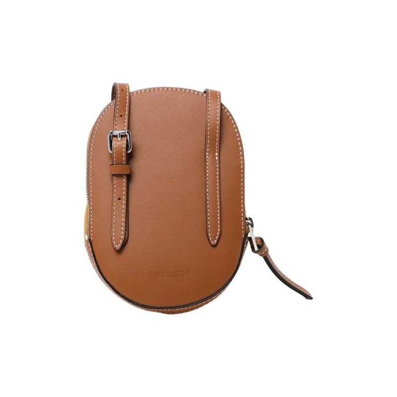 JW Anderson Baseball Cap Motif Zipped Shoulder Bag-1