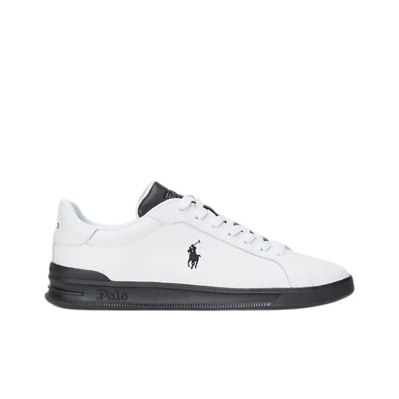 Polo Ralph Lauren Heritage Court II Low-Top Skateboard Shoes Men's White-1
