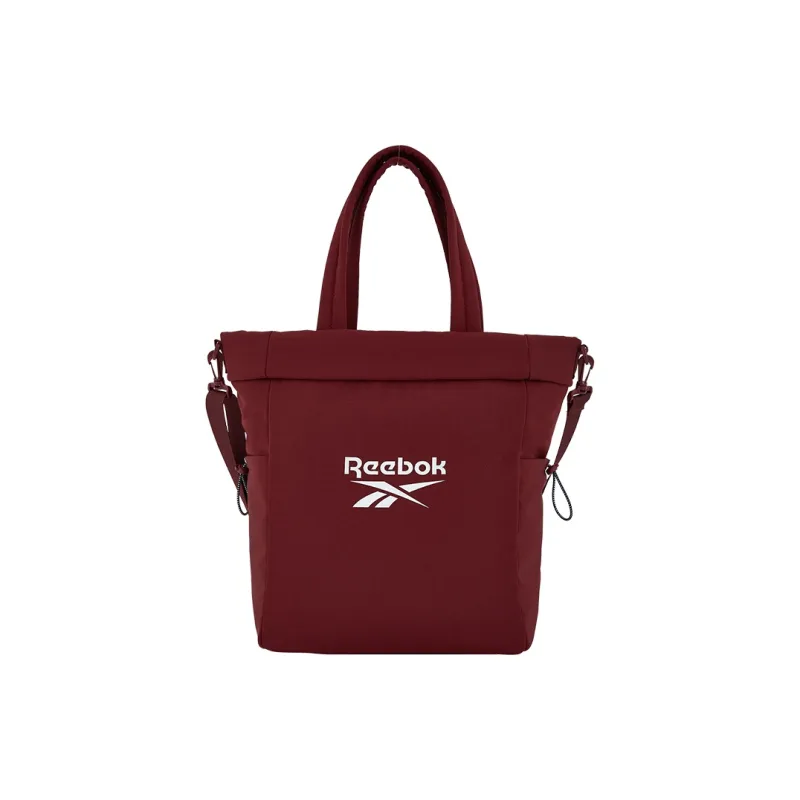 Reebok Fabric One Shoulder Crossbody Tote Regular Women's Ecru/Black/Khaki-11