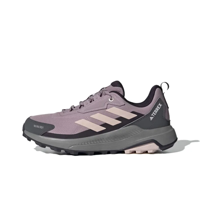 Adidas Terre Anti Slip Wear Resistant Low Top Hiking Shoes Women's Purple-0