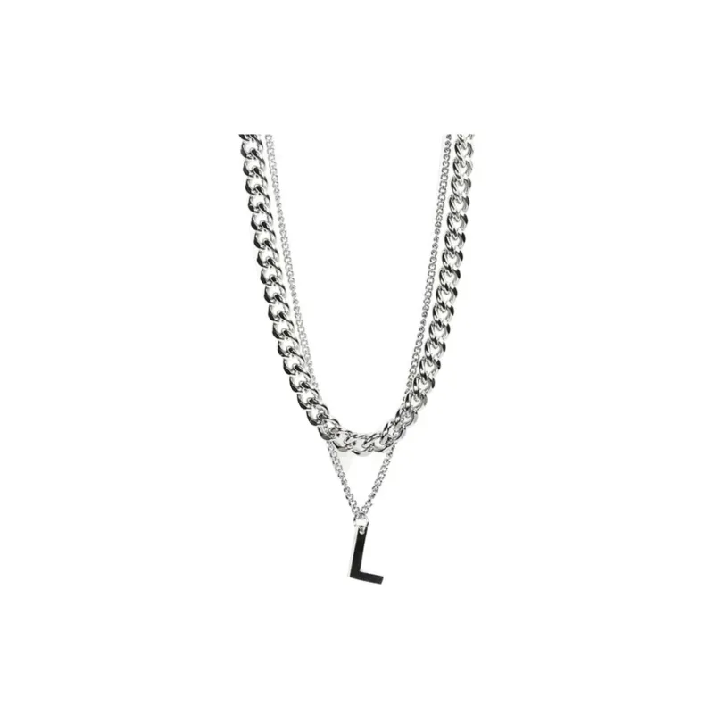 IOTS Silver Plated Necklaces Unisex-10