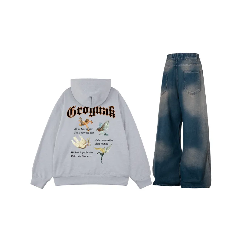 GROGNAK Sweatshirt Sets Unisex-10