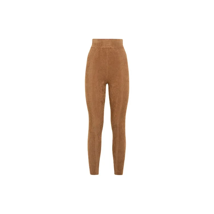 FENDI X Skims Velvet Knit Leggings California-0