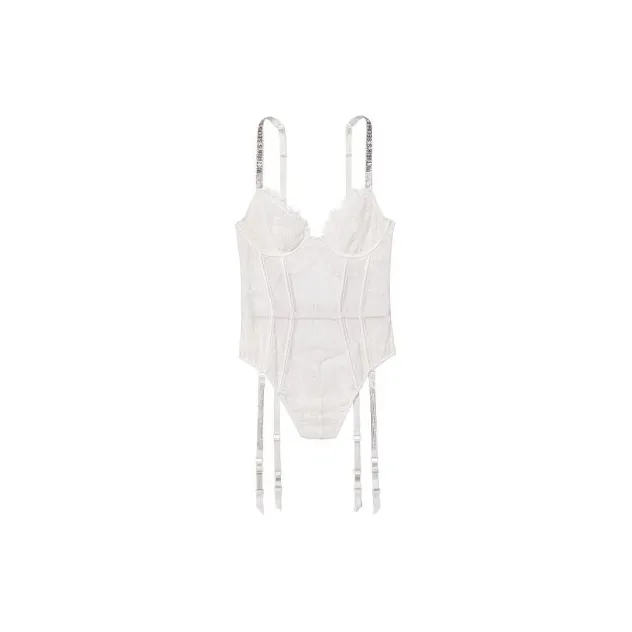 Victoria's Secret Bodysuits Women's Coconut White-0