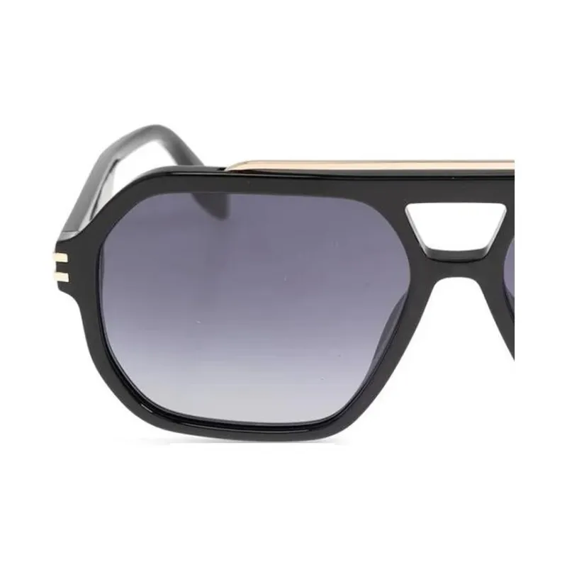MARC JACOBS 753S Logo Engraved Navigator Frame Sunglasses-2