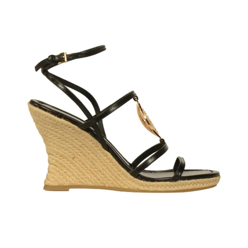 TORY BURCH Capri One Strap Sandals 8.5cm Women's Black-1