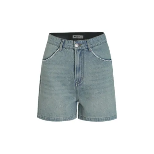 Little pull Denim Shorts Women's Light