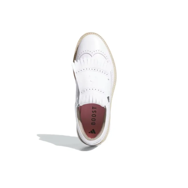Adidas Anti Slip Wear Resistant Low Top Golf Shoes Unisex White-2