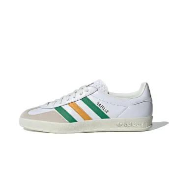 Adidas Originals Gazelle Indoor Collegiate Green Preloved Yellow