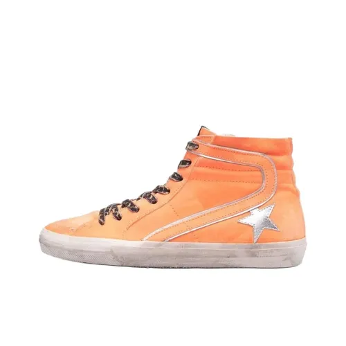 Golden Goose Slide Skateboard Shoes Women's High-Top