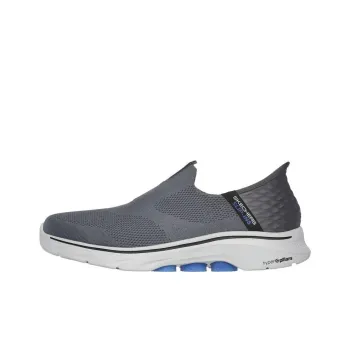 Skechers GO WALK 7 Slip-Resistant Breathable Low-Top Casual Shoes Men's Gray