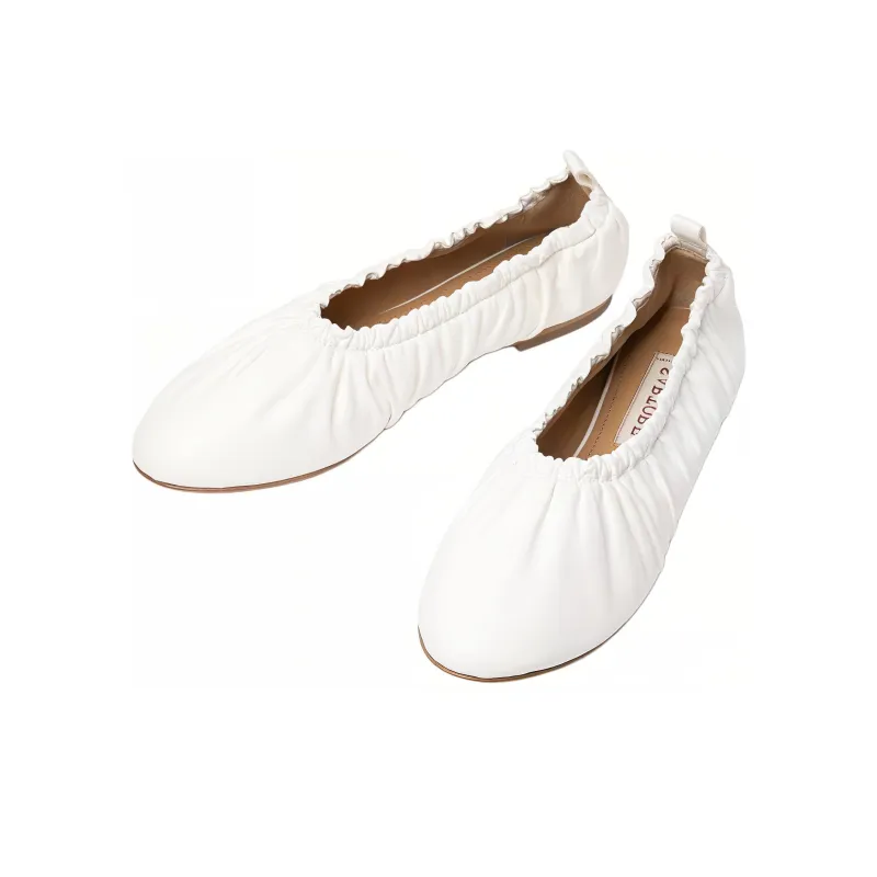 SARTORE Casual Single Shoes Women's White-3