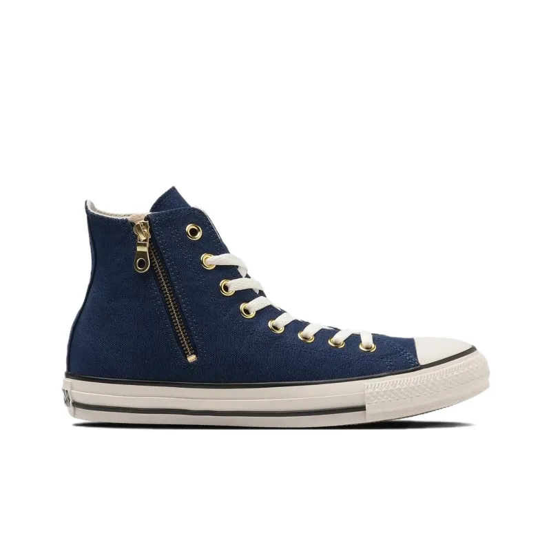 Converse All Star Anti Slip Wear Resistant High Top Canvas Shoes Unisex Dark Marine Blue-2