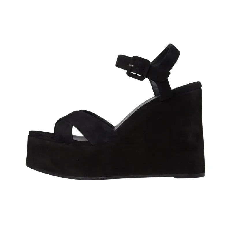 CL LUBOTING Supramariz One Strap Sandals Women's Black-0