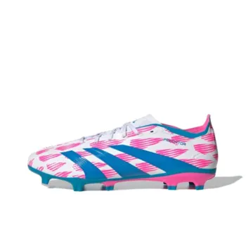 Adidas Predator League Fg Cloud White Solar Blue Solar Pink