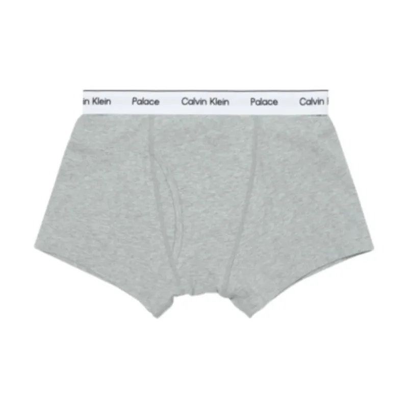 PALACE CK1 Trunks 3 Pack White/Light Grey Heather-2