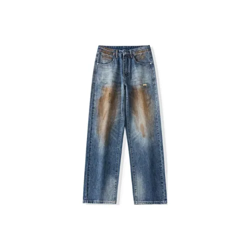 GTRG Jeans Unisex Blue