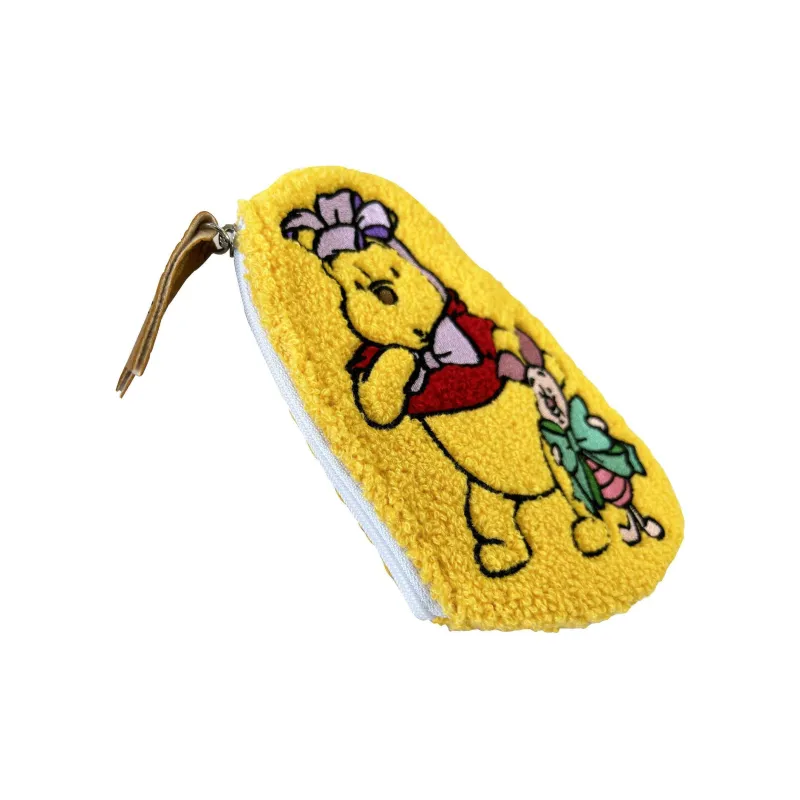 Disney Polyester Coin Purses Key Pouches Regular Women's Yellow-1