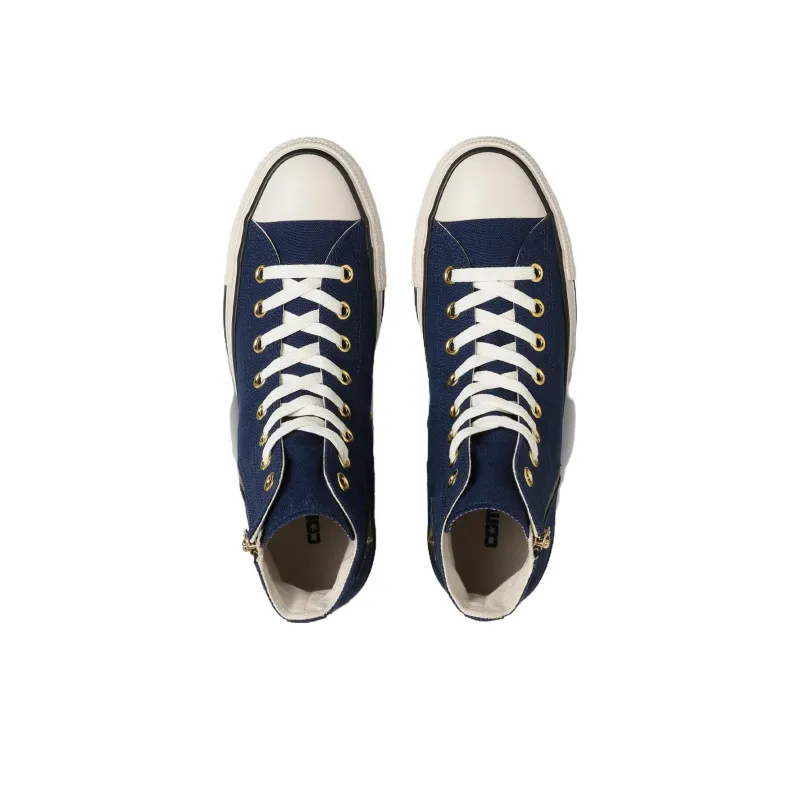 Converse All Star Anti Slip Wear Resistant High Top Canvas Shoes Unisex Dark Marine Blue-4