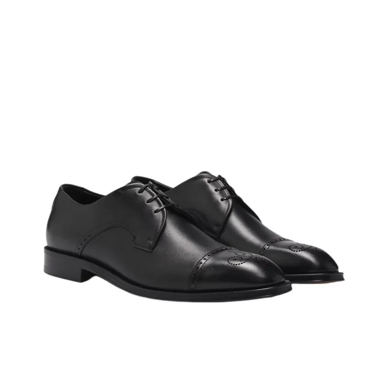 HUGO BOSS Dress Shoes Men's Black-2