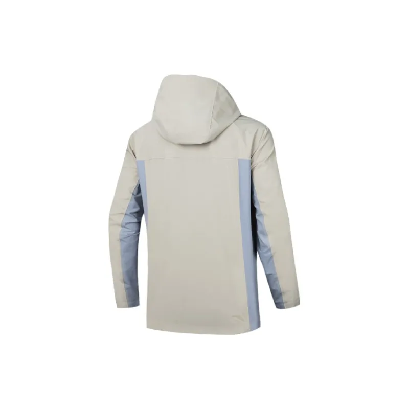 Anta Waterproof And Warm Windbreaker Jacket Men's Mist Gray-1