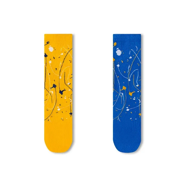 Taste The Color Mid Calf Socks Unisex 2 Pack-3