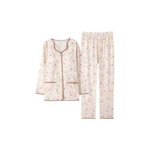 OEING Pajama Set Women's Multicolor