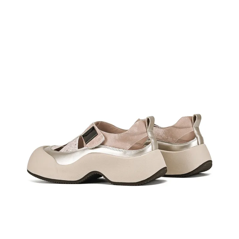 DAPHNE Beach Sandals Women's Champagne/Pink/Khaki-5