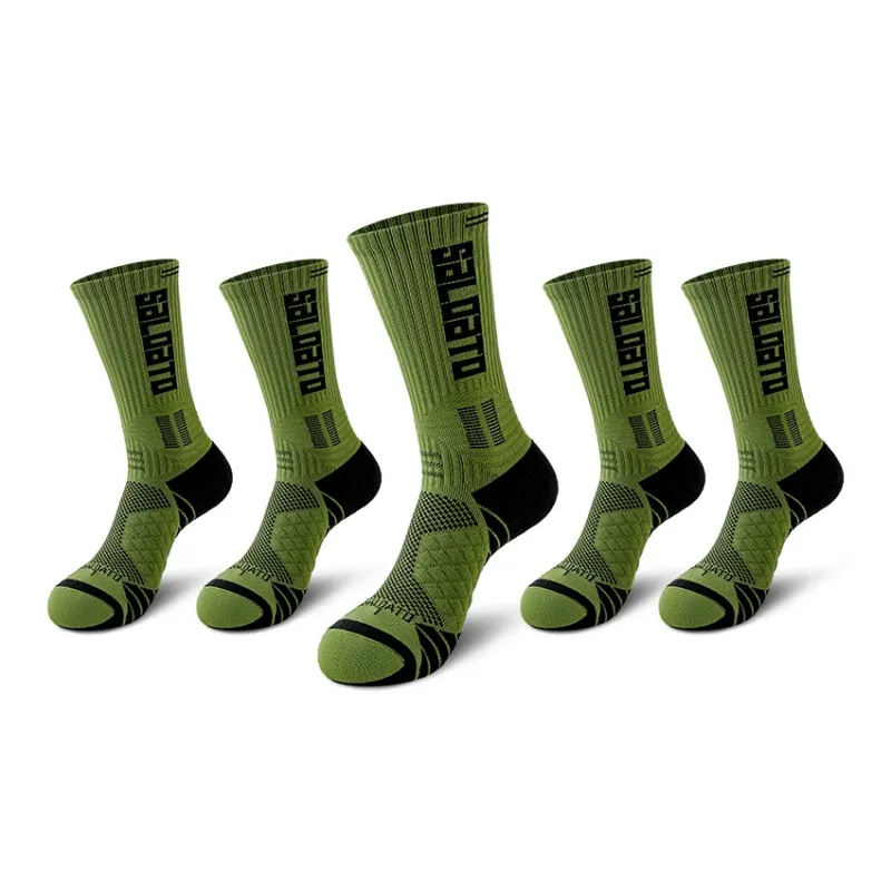 Taste The Color Mid Calf Socks Unisex 5 Pack-7